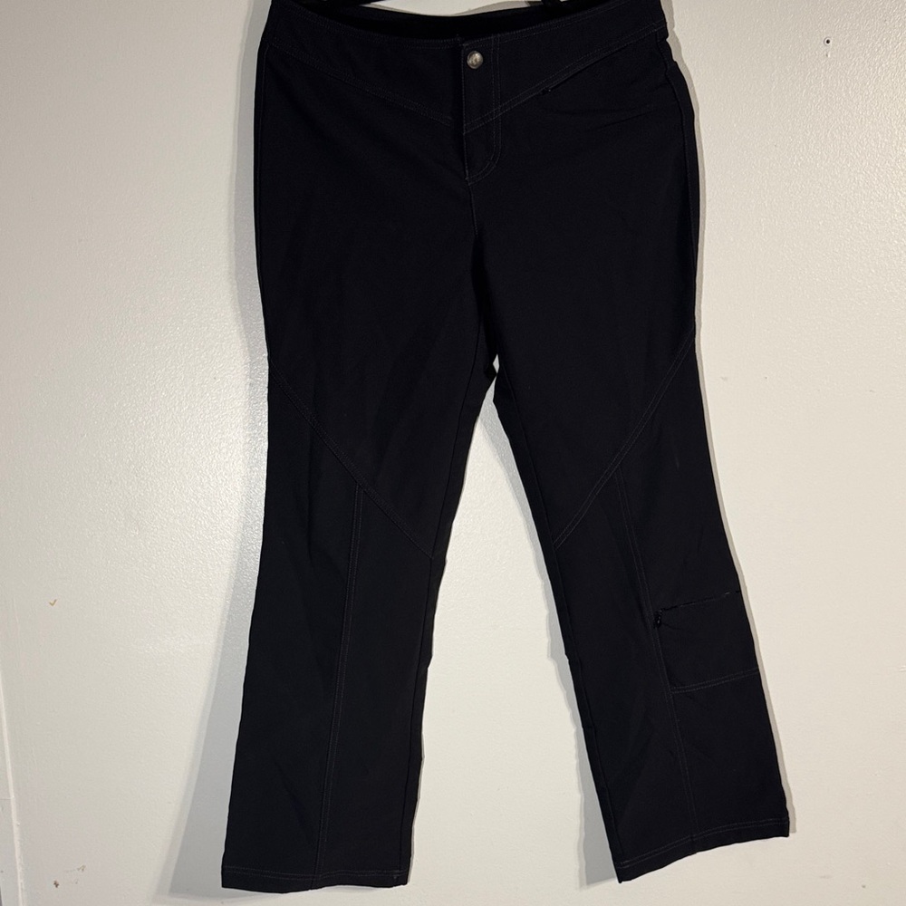 Athleta Black Cropped Trousers